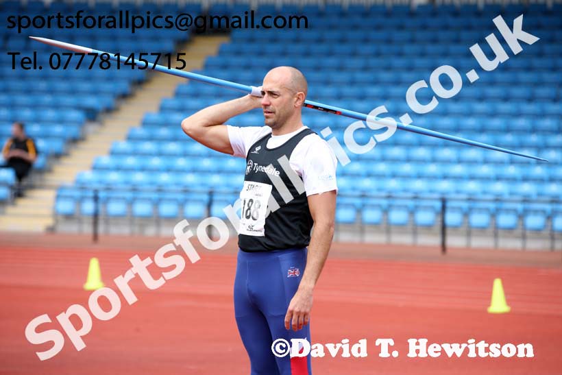 Senior mens javelin, Northern Senior and Under-20s Champs., SportsCity, Manchester. Photo: David T. Hewitson/Sports for All Pics